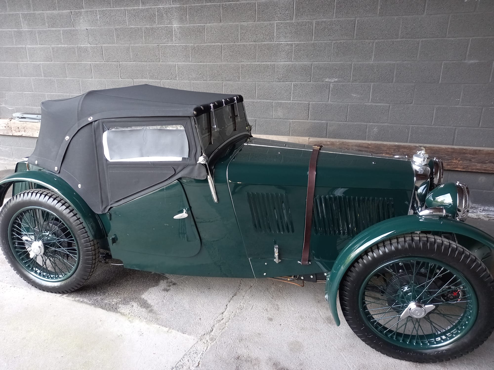 Résultat final, voiture complète avec nouvelle capote